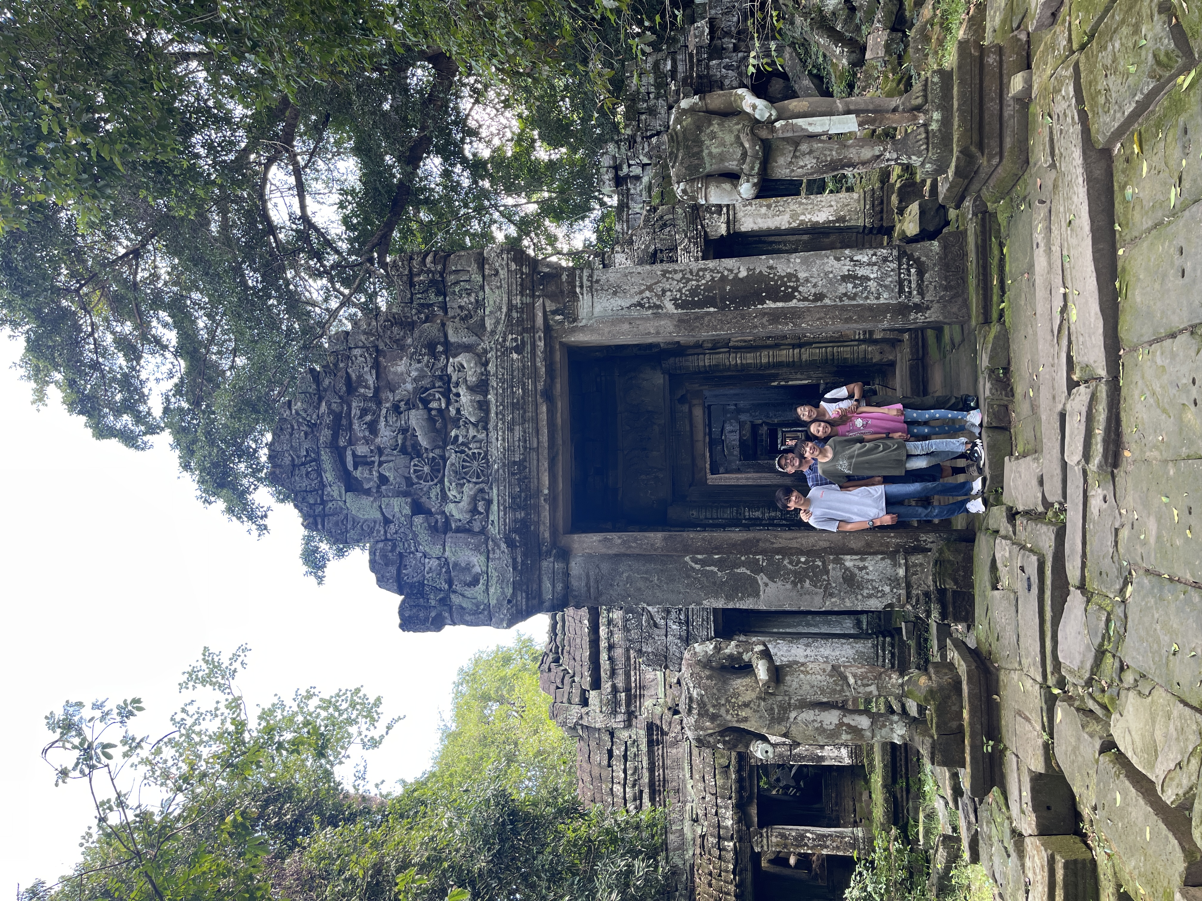 Preah Khan Temple (our first temple visit)